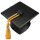 graduation diloma hat 🎓